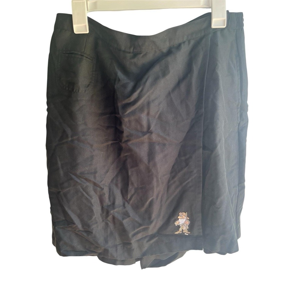 Vintage 90s Walt Disney World Women's Black Grumpy Size 16 Golf Skort